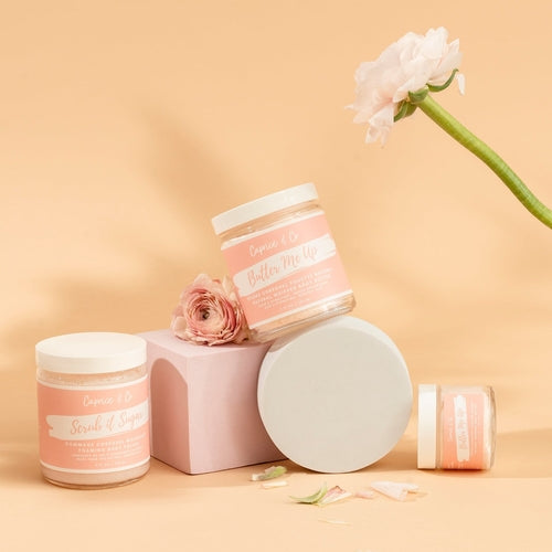 Foaming Body Scrub - Raspberry + Citrus + Southern Peach